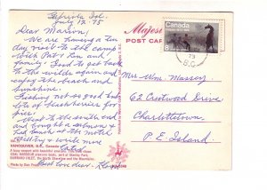 Coal Harbour, Burrard Inlet, Vancouver, British Columbia, Used 1975