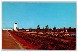 Greer South Carolina Tower Postcard Greenville-Spartanburg Airport c1960 Vintage