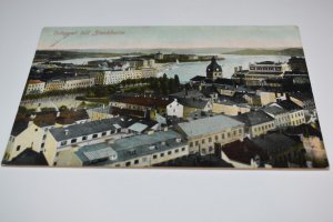 Inloppet till Stockholm Sweden Postcard 5744 Made in Germany