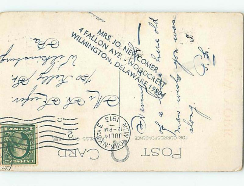 Divided-Back GREETING POSTCARD New York City NY HM5162