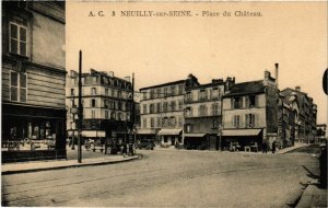 CPA Neuilly sur Seine - Place du Chateau (274611)