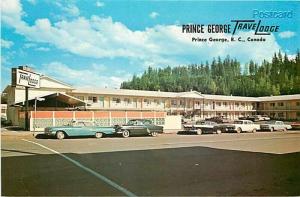 Canada, British Columbia, Prince George Travel Lodge, W.D. West No. 20050-C