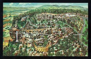 Chattanooga, Tennessee/TN Postcard, View Of Rock City From Lookout Mountain