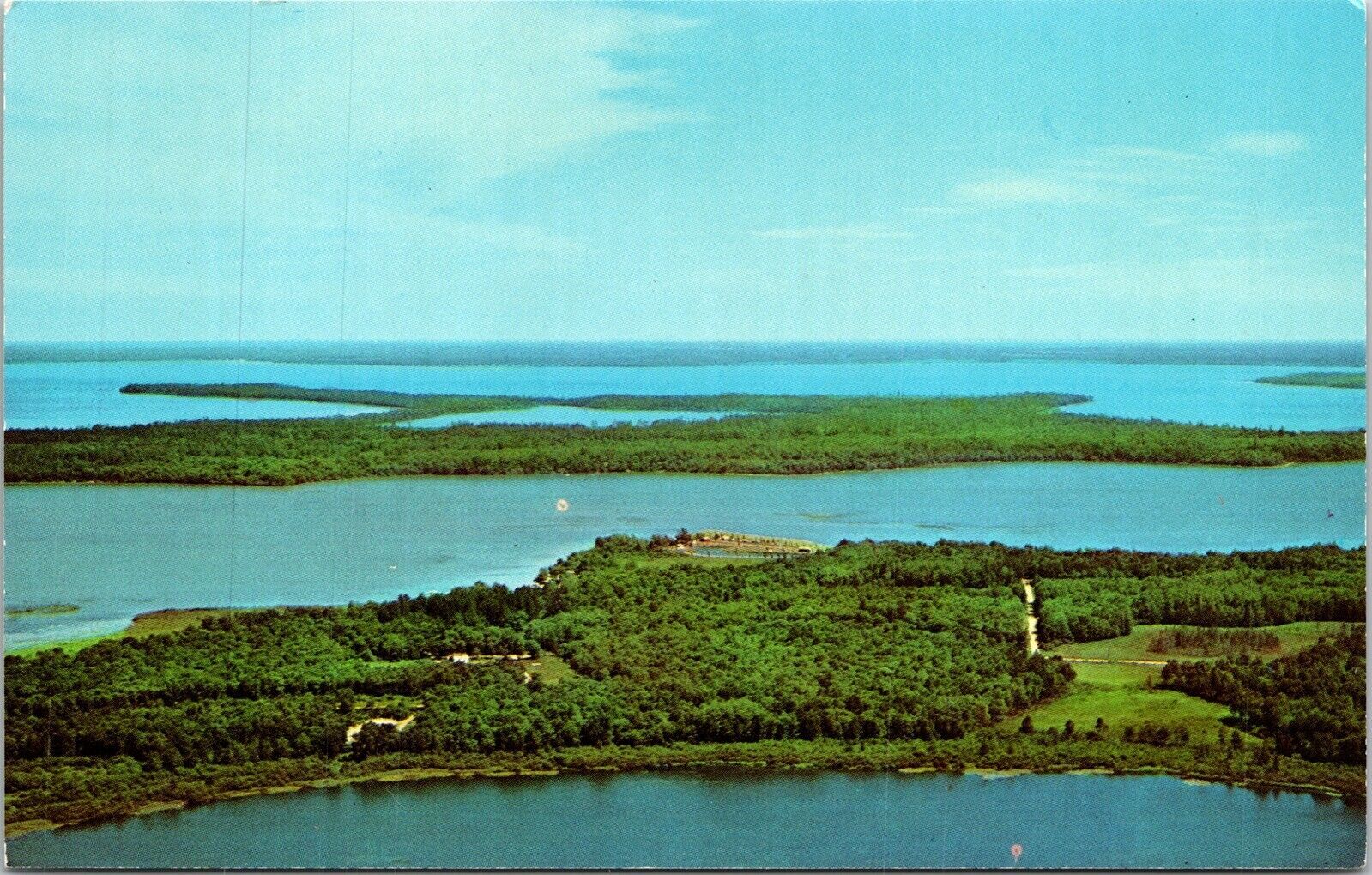 Lake Windigo Star Island Cass Lake Yellowhead Indian Village Postcard