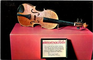 Florida St Augustine Ripleys Believe It Or Not Museum Violin Made Of Matchsticks