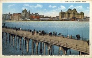 View from Youngs Pier - Atlantic City, New Jersey NJ  