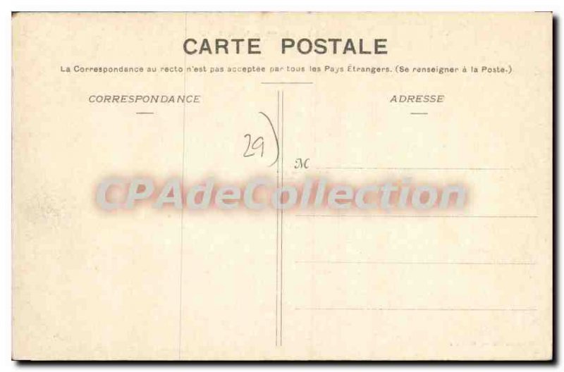 Old Postcard Roscoff St. Barbara Chapel