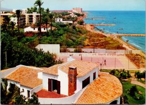 Denia Alicante Playa les Marines Spain Postcard D58