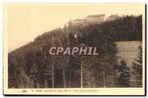 Old Postcard Mont Sainte Odile Convent View To