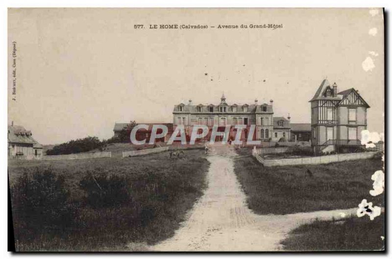 Old Postcard The Home of Grand Avenue Hotel