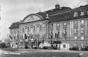 B98284 wien konzerthaus car voiture austria real photo