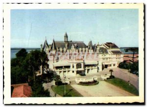 Modern Postcard Arcachon Casino Beach