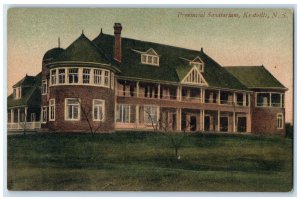 c1910 Provincial Sanatorium Kentville Nova Scotia Canada Antique Postcard