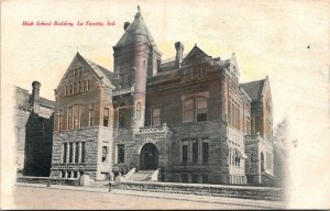 Postcard High School Building in Lafayette, Indiana~168