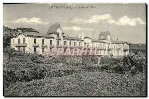 Old Postcard The Grand Hotel Trayas