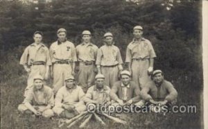 Baseball Real Photo Unused close to perfect