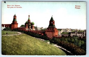View from KREMLIN Moscow RUSSIA Postcard