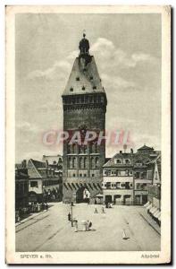 Old Postcard Speyer Altportel