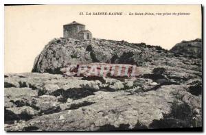 Old Postcard La Sainte Baume Saint Pilon The view from the plate