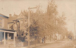 Petersburg Pennsylvania ME Parsonage Real Photo Vintage Postcard AA64216