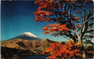 Japan Mount Fuji Vintage Postcard C156