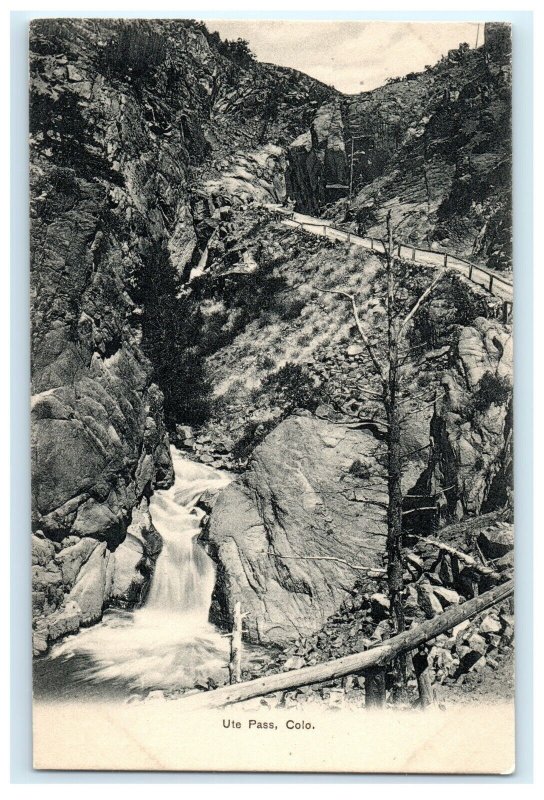 Ute Pass Arapaho National Forest CO Colorado Postcard (BK16)