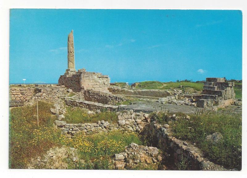 Greece Aegina Temple of Apollo Aigina Vtg 4X6 Postcard