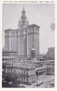 Municipal Building and City Hall NYC, New York City - WB