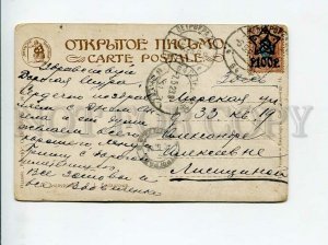 3172605 Afanasiev BUTTERFLY by ENDAUROVA 1923 STAMP Overprint