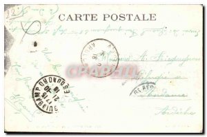 Postcard Old Square Vally Guingamp