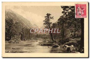 Old Postcard Cauterets Lake Road Gaube Lake Huats