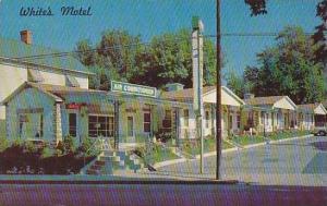 Pennsylvania Gettysburg The Whites Motel