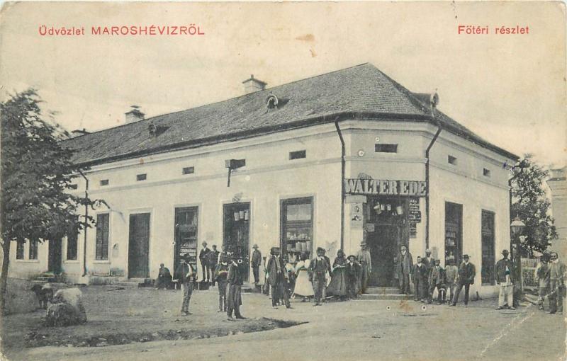 Harghita Transyvania Toplita Marosheviz Walter Ede store shop magasin 1914