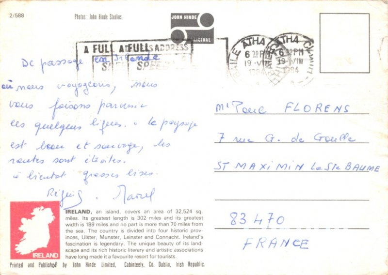 Postcard Modern Ireland