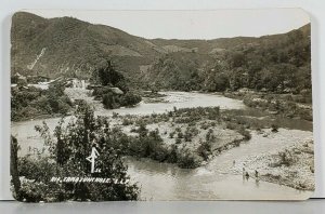 Mexico RIO TAMAZUNCHALE S.L.P. Real Photo Postcard J18