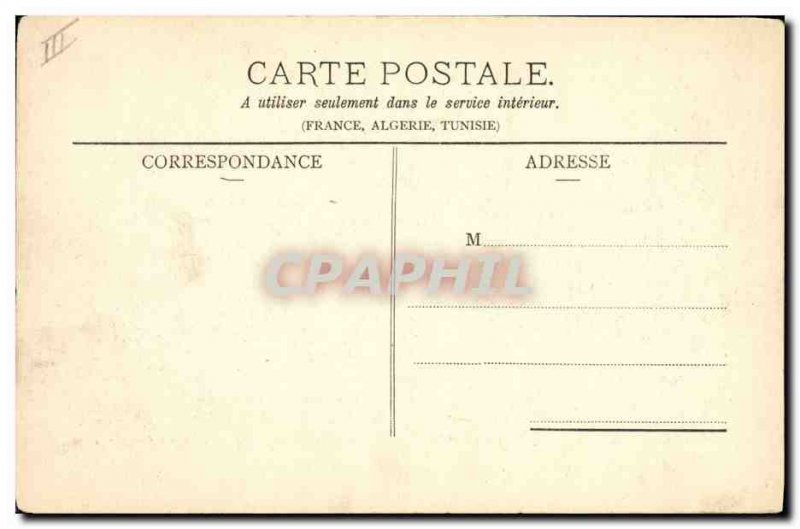 Old Postcard Givors Bank Caisse d & # & # 39Epargne and 39eglise St Nicolas