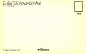 WV - Charleston. State Capitol at Night