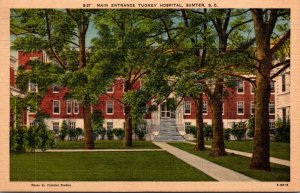 South Carolina Sumter Tuomey Hospital Main Entrance 1948