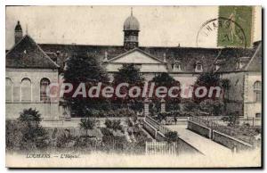 Postcard Old Louhans L'Hopital