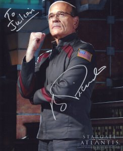 Robert Picardo Stargate Of Atlantis 10x8 Hand Signed Photo