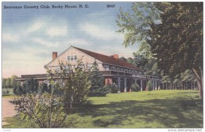 Country Club , ROCKY MOUNT , North Carolina , 30-40s