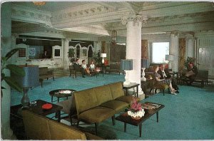 Postcard HOTEL SCENE French Lick Indiana IN AI9743