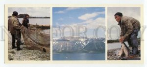 484619 USSR 1986 Magadan Region Providence Bay fishing photo Redlich Planeta