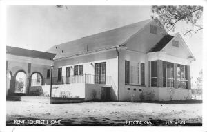 Tifton Georgia~Kent Tourist Home~Roadside Motel~US Route 41 North~1940s RPPC 