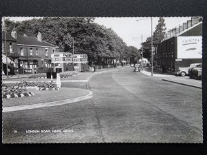 Gt. Manchester Stockport HAZEL GROVE London Road c1970s RP Postcard by Fieldings