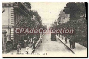 Old Postcard Cabourg Avenue de la Mer