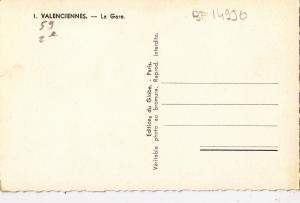 BF14950 valenciennes la gare  france  front/back image