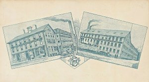 Boston MA Boston Shoe Manufacturing Co. Boots & Shoes 161 Pearl St. Tradecard