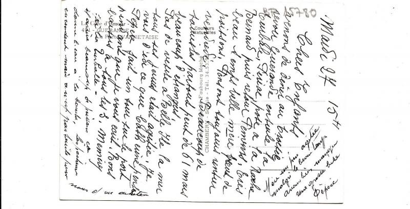 BF15780 guerande la cote d amour france front/back image