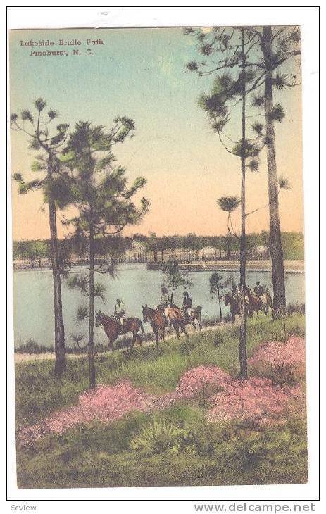 Lakeside Bridle Path, Pinehurst, North Carolina, 1900-1910s